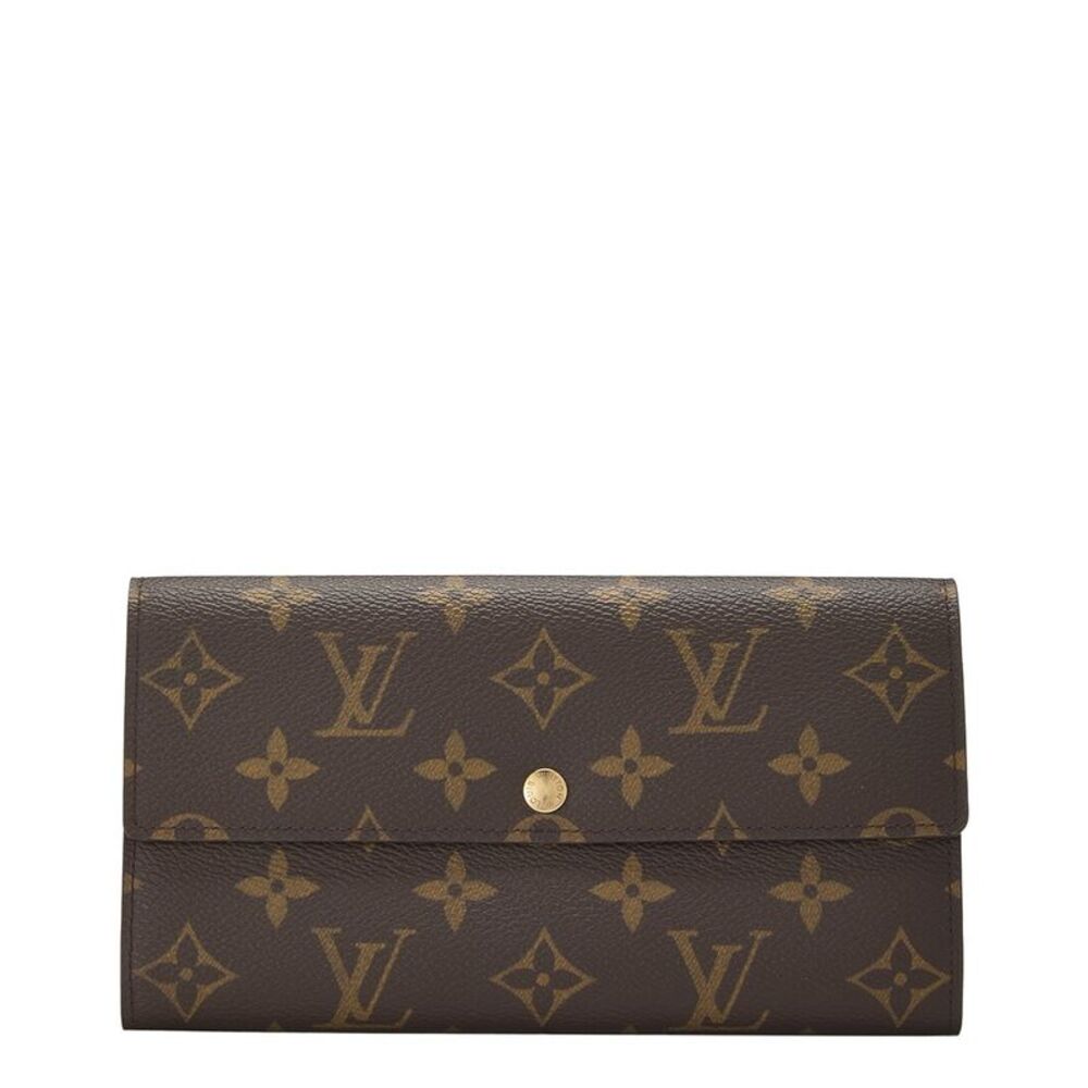Louis Vuitton Brown Monogram Coated Canvas Porte Monnaie Credit